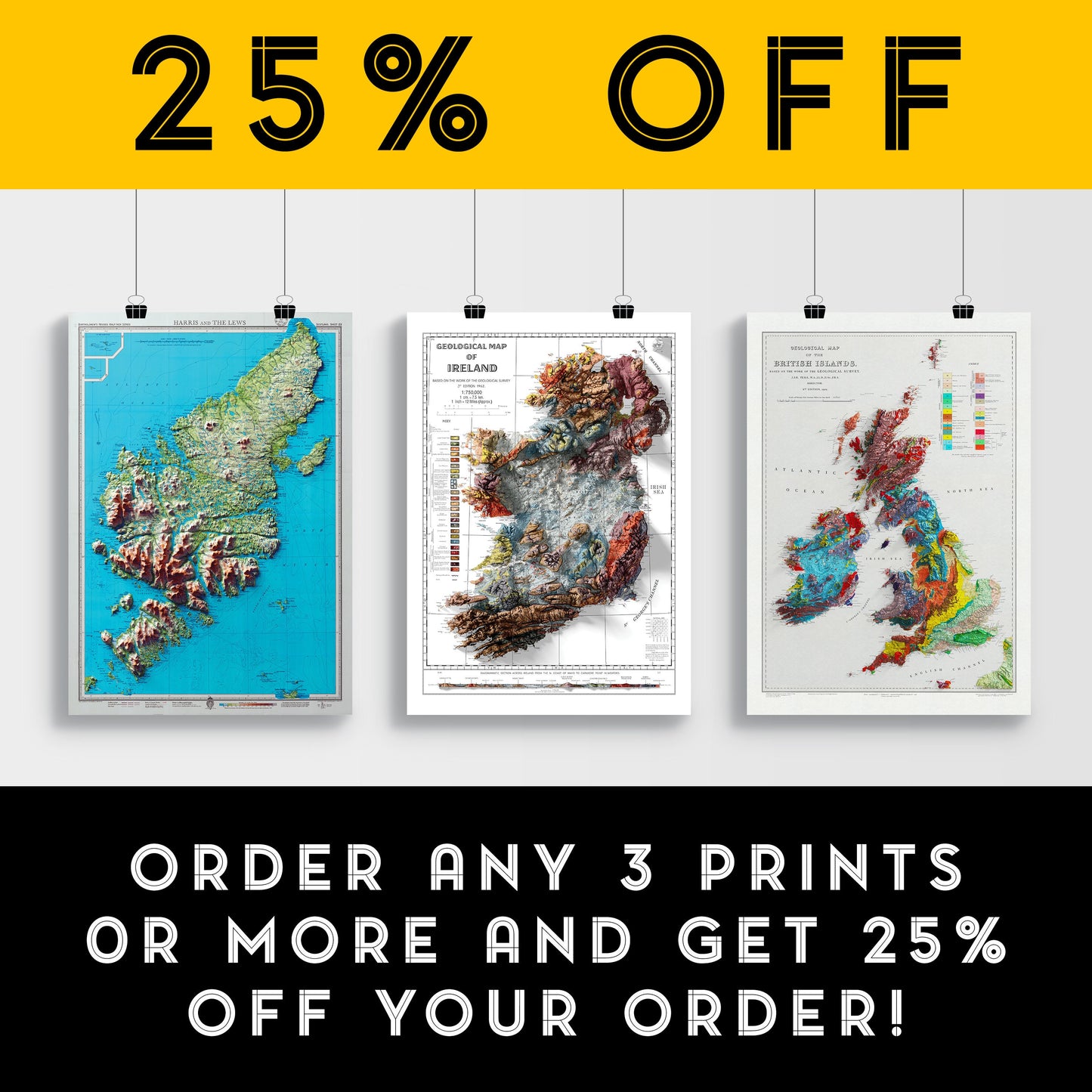Ireland Geological Map - Ireland Relief Map, Ireland Topo Map, Dublin, Limerick, Ulster, Connaught, Munster,Leinster