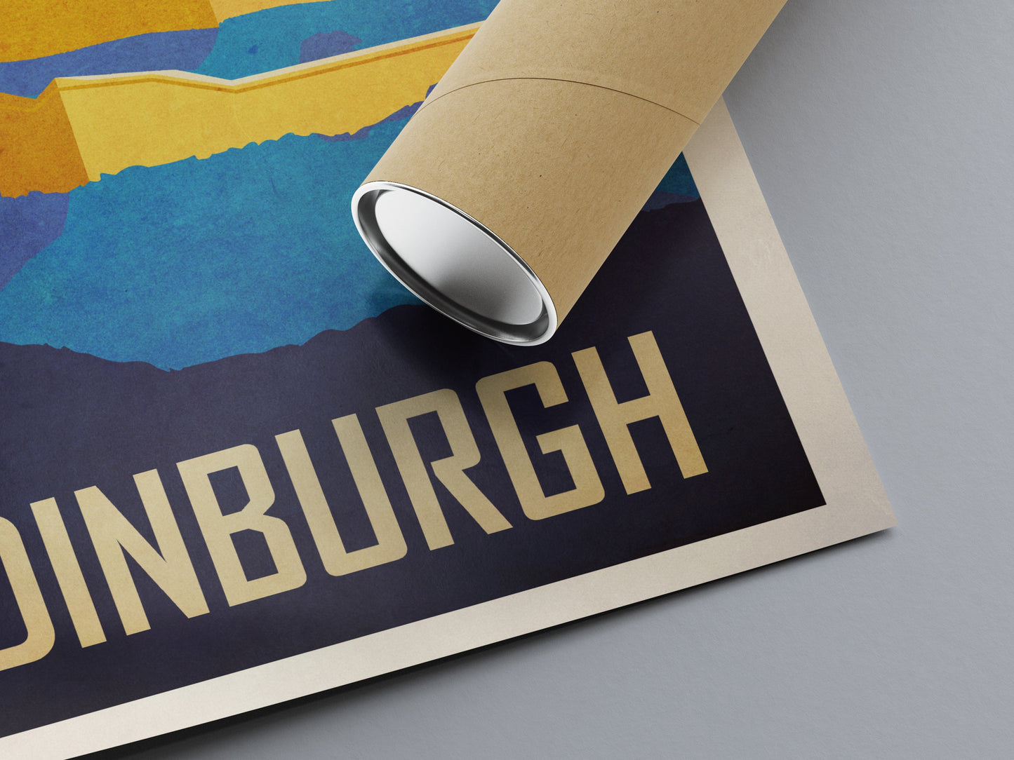Edinburgh Castle Poster, Illustrated print of Edinburgh Castle, Scotland, Scottish Gift, Edinburgh Gift, Scottish Print