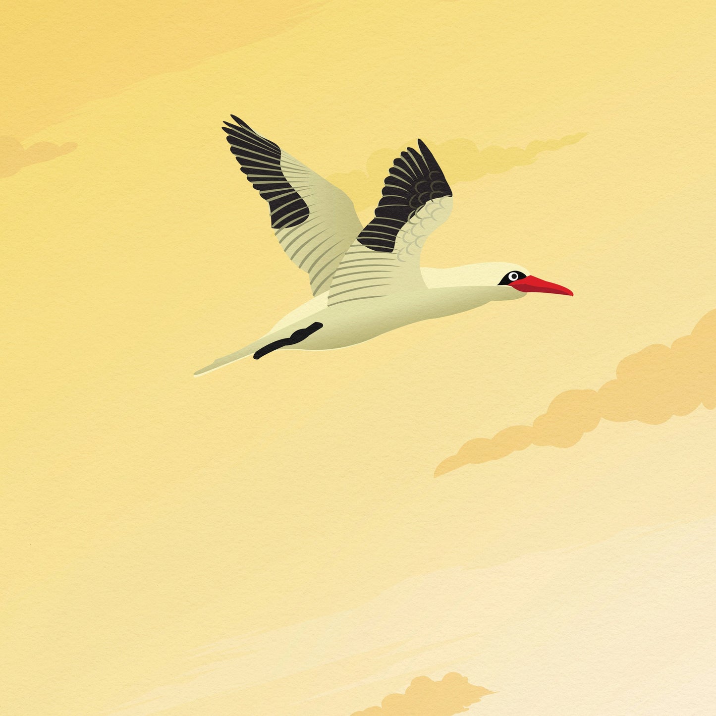 St. Kilda Print featuring Boreray - Gannets - St Kilda Archipelago - Travel Poster - Illustration - St Kilda Archipelago - Hirta - Dun
