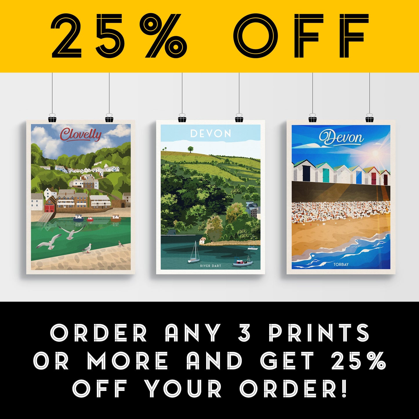 Devon River Dart Travel Poster | England | Devonshire | Wall Art | Home Decor Artwork | Wedding gift | UK