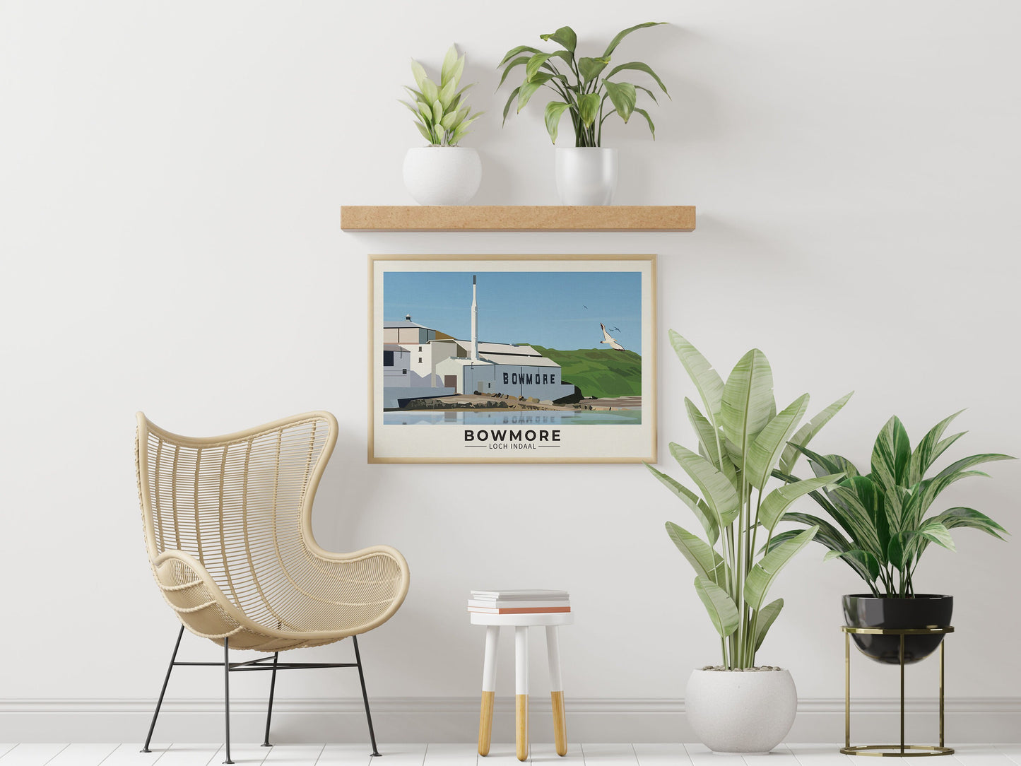 Bowmore, Loch Indaal Illustration