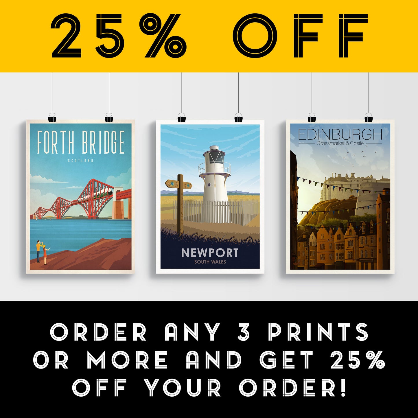Newport Print - East Usk Lighthouse - South Wales - Wales Coast - Travel Poster