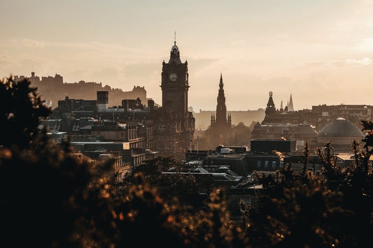 Edinburgh - A Captivating Tale Through  Travel Posters