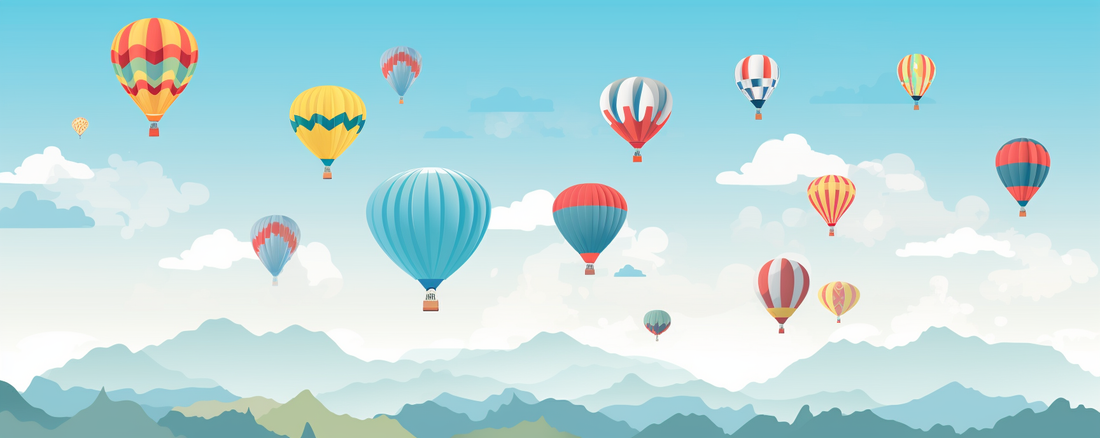 Soaring Skies and Whimsical Travel Posters: A Journey through Strathaven Hot Air Balloon Festival