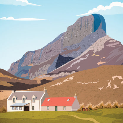 Isle of Eigg Print, An Sgùrr - Scotland Wall Art - Scottish Islands