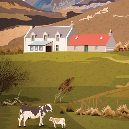 Isle of Eigg Print, An Sgùrr - Scotland Wall Art - Scottish Islands