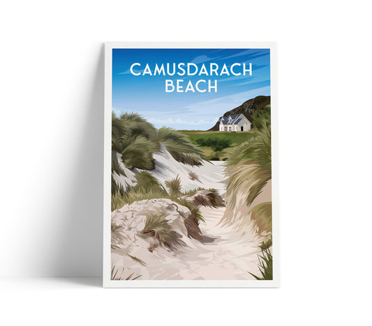 Camusdarach Beach Print - Lochaber - Morar - Local Hero - Arisaig - Highland, Scotland