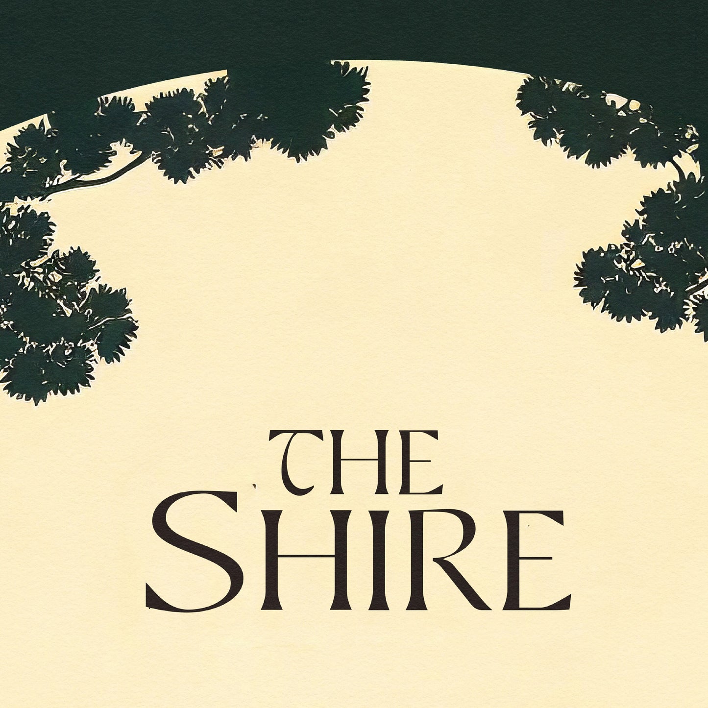 The Shire Travel Poster | Hobbiton Retro Middle-Earth Print | Vintage Travel Poster Art | LOTR