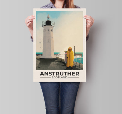 Anstruther Travel Poster