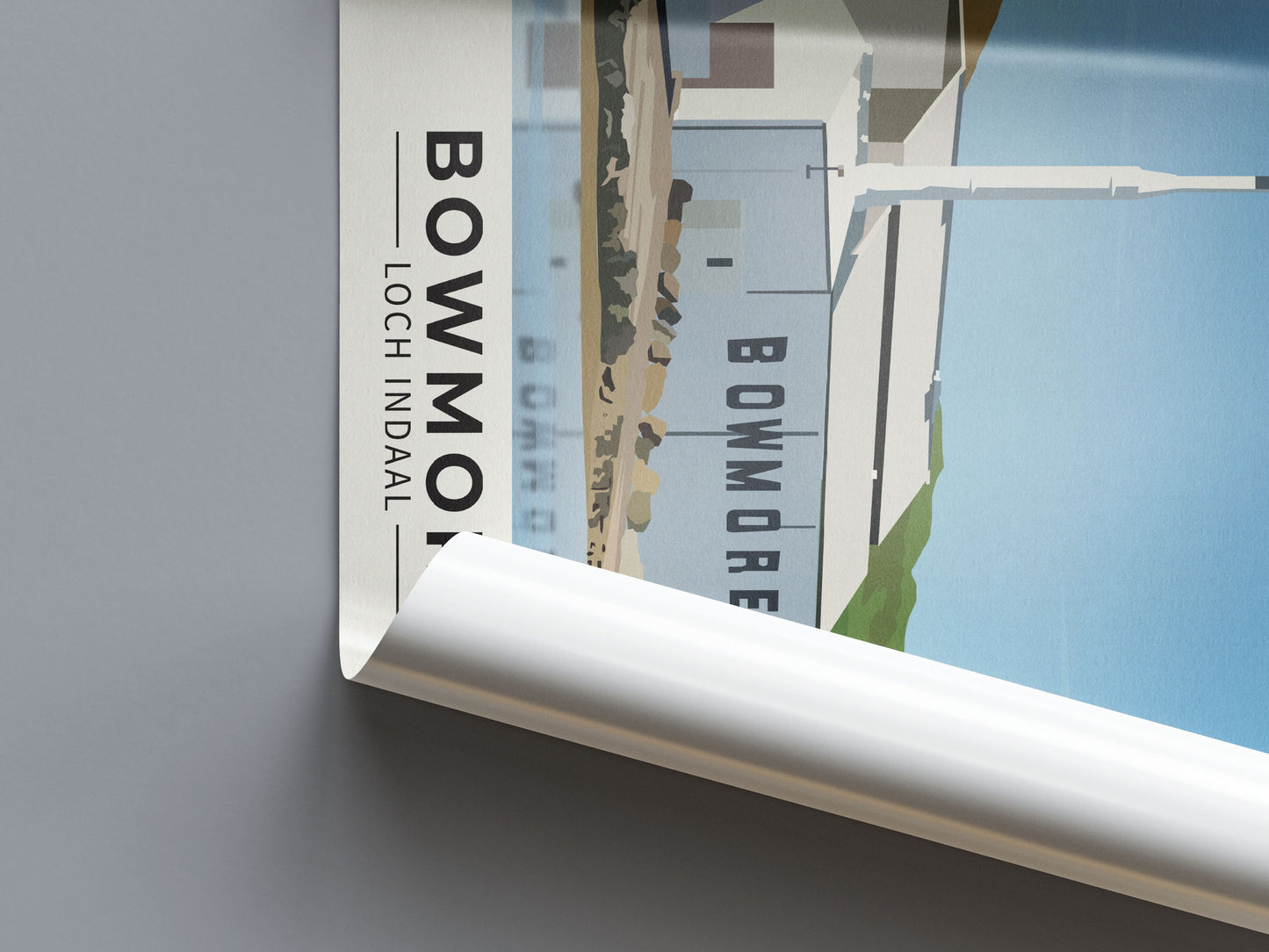 Bowmore, Loch Indaal Illustration