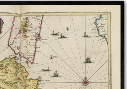 Isle of Islay Map | Old Antique Map | 1665 | Old Map Wall Print| Poster Wall Art|Wall Art |Scottish Maps| Vintage Print