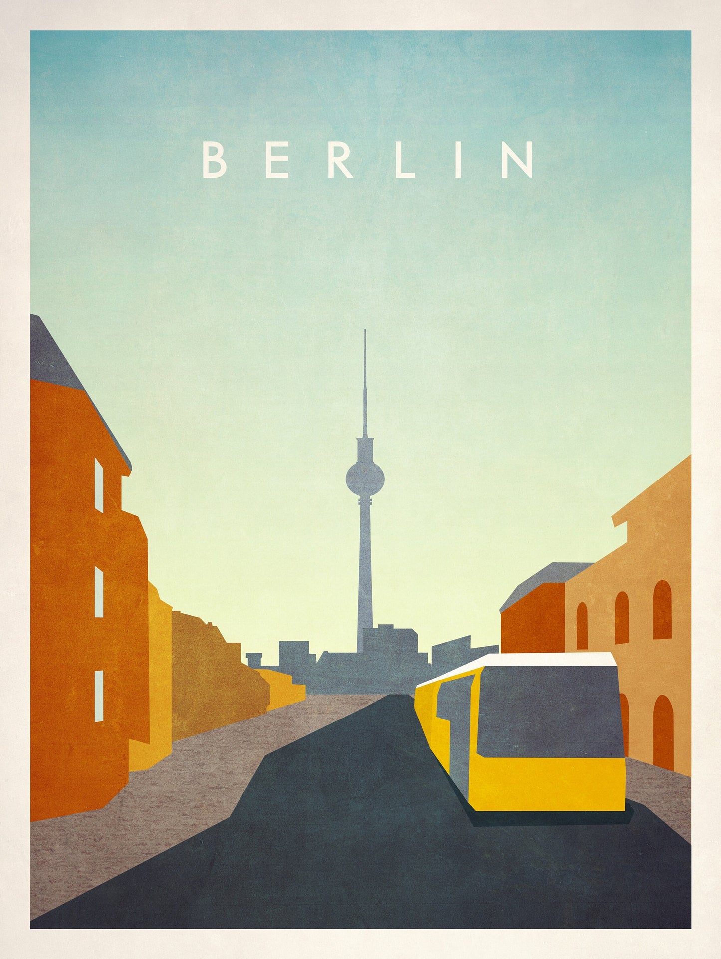 Berlin Print, Germany Travel Poster, (Deutschland, Germany, Berlin poster, Minimalist Germany print, German gift, Father's Day)