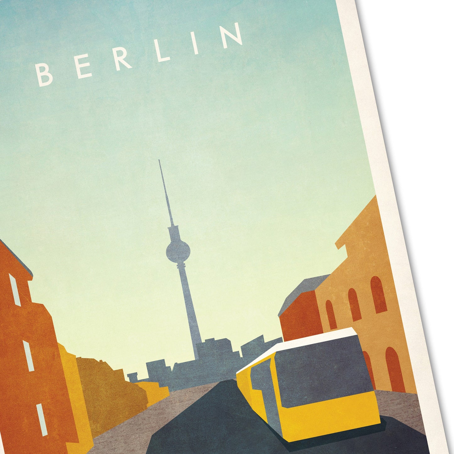 Berlin Print, Germany Travel Poster, (Deutschland, Germany, Berlin poster, Minimalist Germany print, German gift, Father's Day)