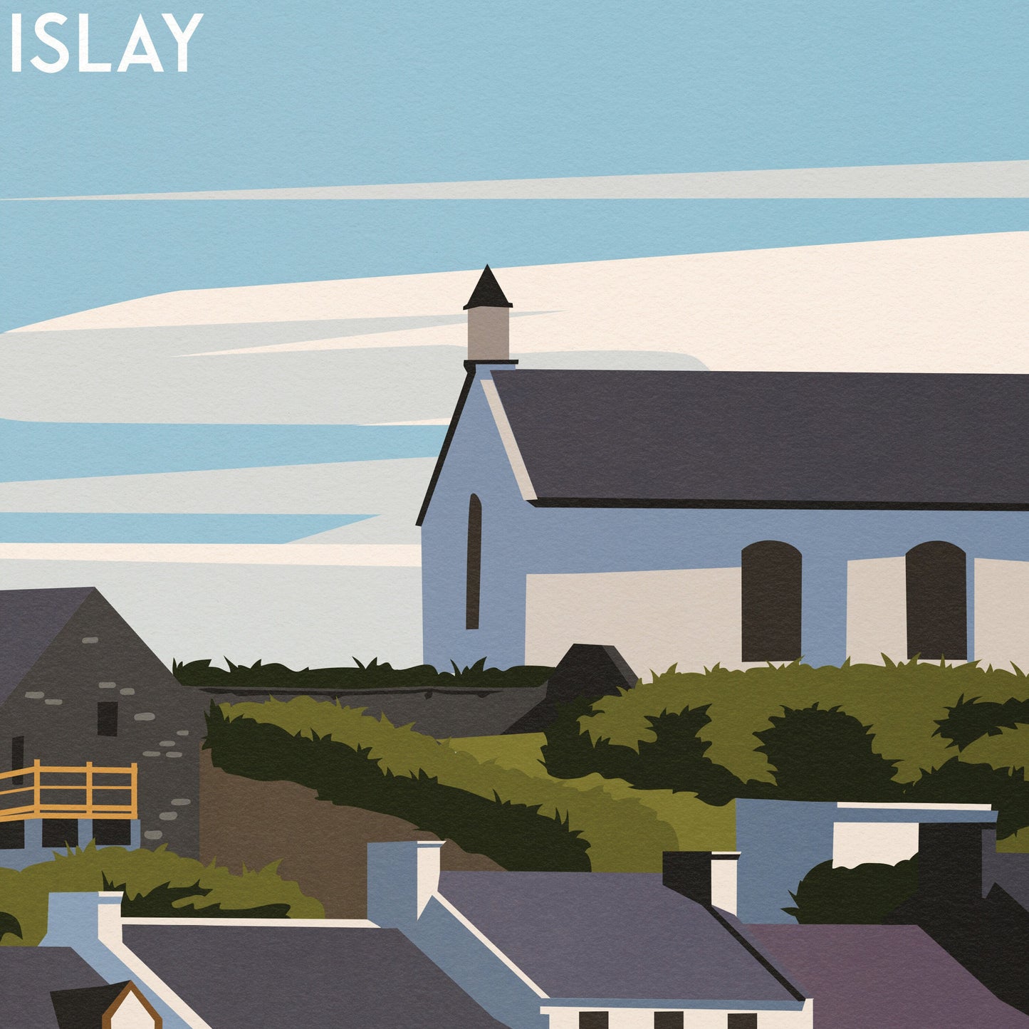 Portnahaven Print - Isle of Islay - Inner Hebrides - Scotland - Portnahaven Harbour - Wall Art - Wedding gift