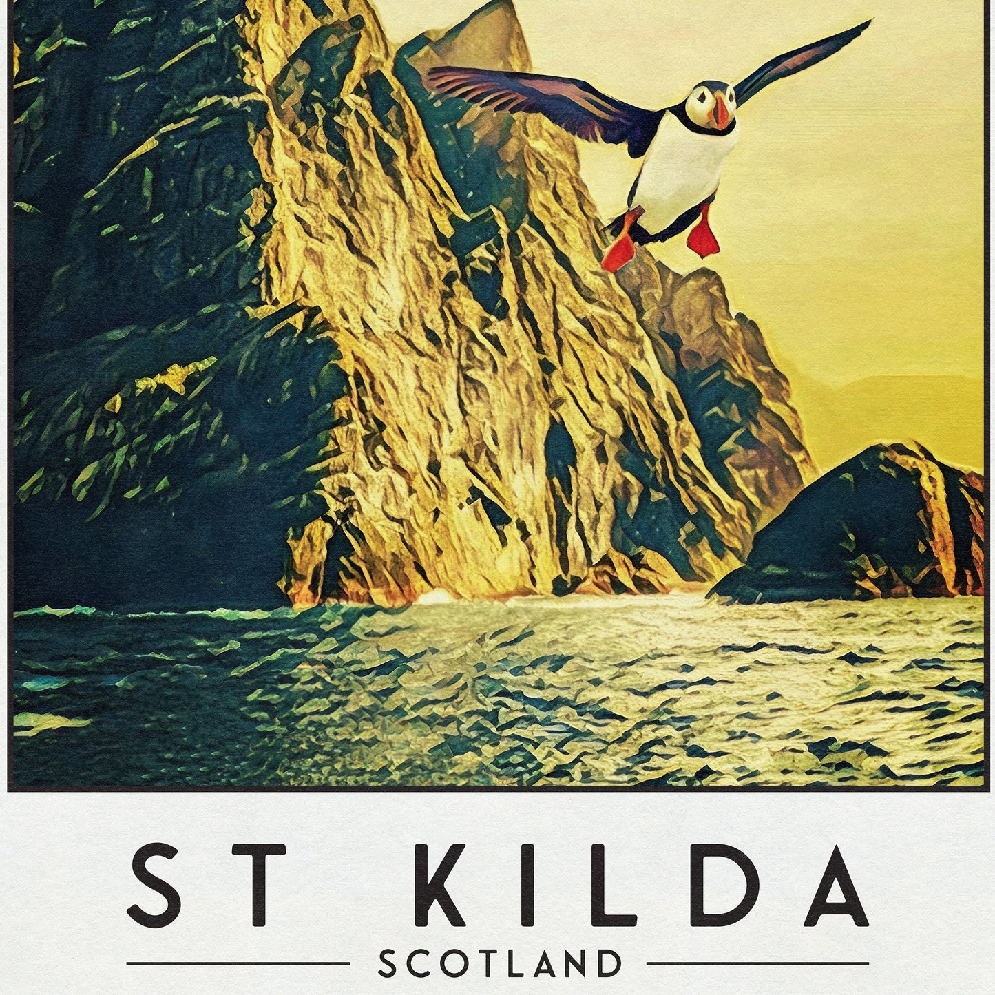 St Kilda Print