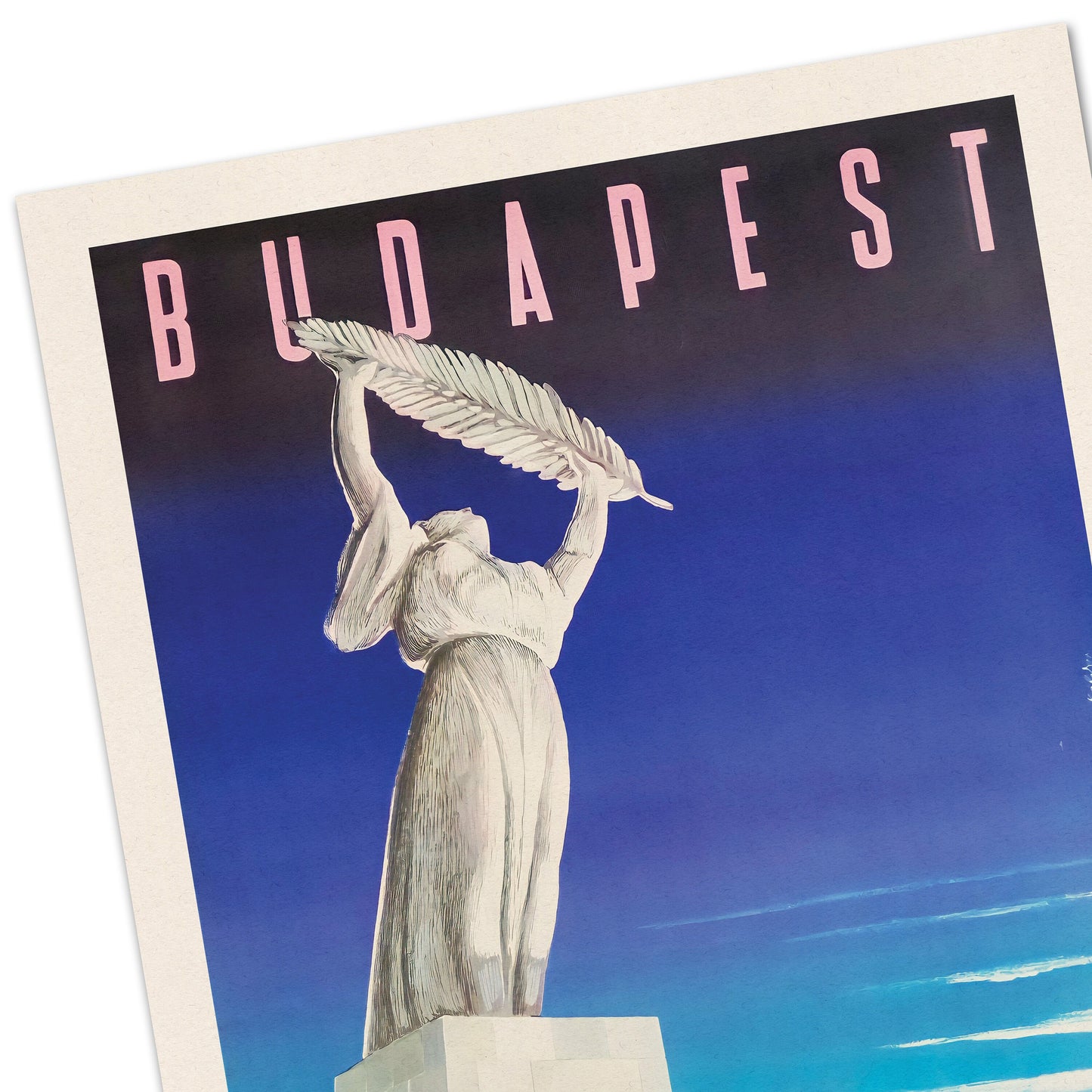 Budapest Travel Poster - Hungarian Wall Art - Hungary Gift